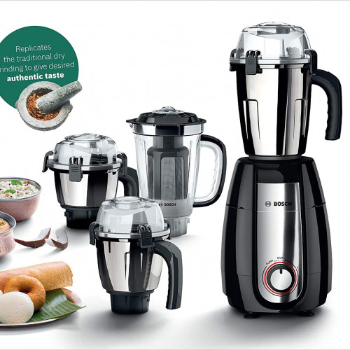 Bosch Pro 1000W Mixer Grinder(Black)
