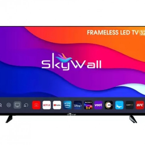 SKYWALL 81.28 cm (32 inches) HD Ready Smart LED TV (Black)