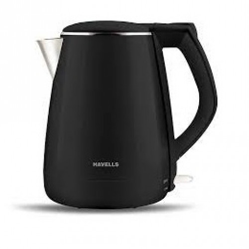 Havells Aqua Plus 1.2 litre Double Wall Kettle (Black, 1500 Watt)