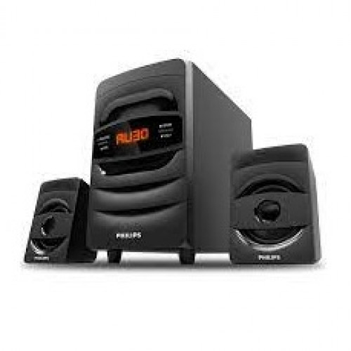 Philips Audio MMS2625B 38 W 2.1 Channel Wireless Bluetooth, Wired Multimedia Computer Speaker - Black
